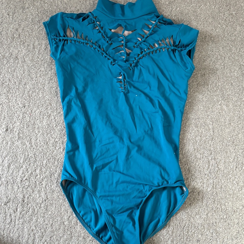 Teal Dance Leotard